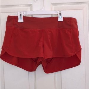 Lululemon Speed Up shorts